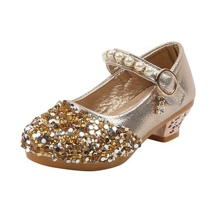 Tjejer Magic Tape Klänning Sandal Rosett Dekor Mary Jane