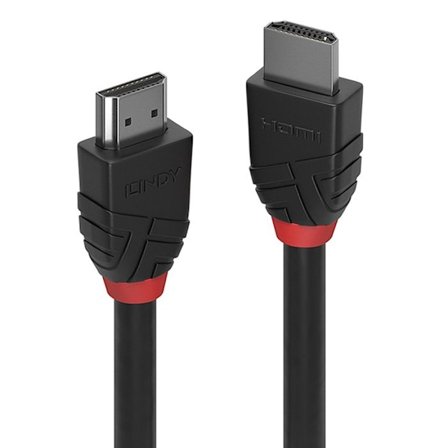 LINDY HDMI-kabel Hög hastighet - Svart linje - 5m