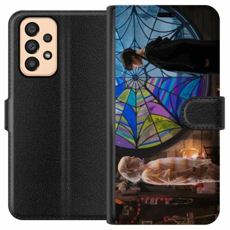 Samsung Galaxy A33 5g Plånboksfodral Wednesday Addams