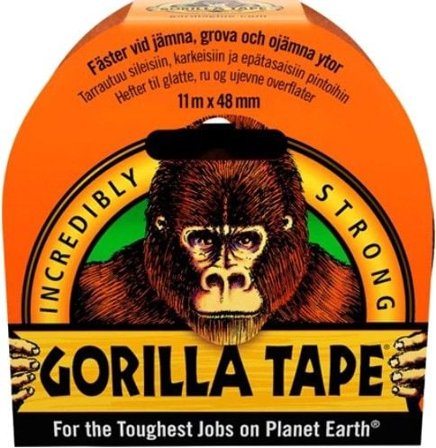 Gorilla Tape Svart 11mx48mm