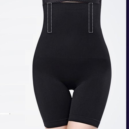 Kvinnor High Waist Body Shaper Trosor Mage Magkontroll Body Slimming Shaping Shorts Waist trainer Body Shapers Butt Lifter,svart