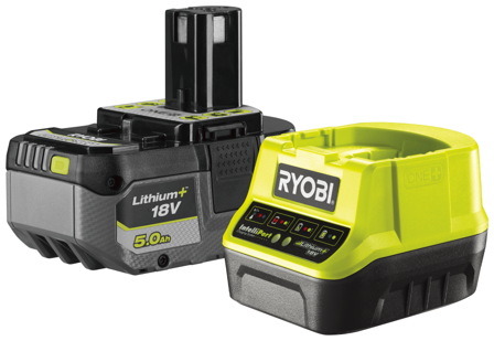 Ryobi RC18120-150X Laddpaket 18V, 5,0 Ah, Maskintillbehör & förbrukning