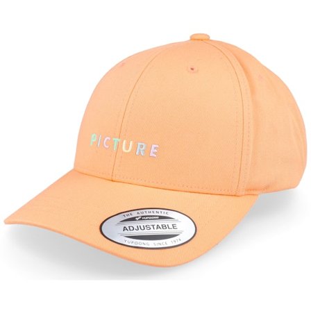 Picture - Oranžový adjustable Kšiltovka - Palomas Cap Peach Nougat Adjustable @ Hatstore