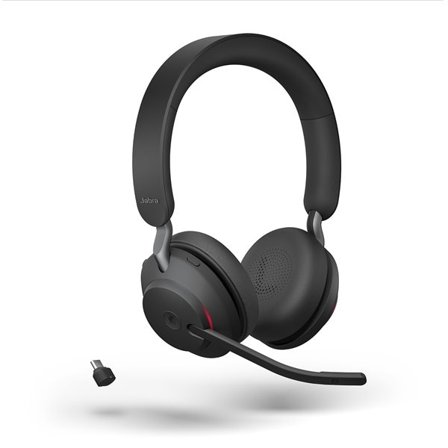 Jabra Evolve2 65 MS Stereo USB-C svart