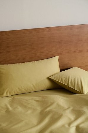 Jotex - Satin Örngott i Satin 50x90 Cm Ekologisk Ljus oliv ZACK - Köp Örngott hos Jotex