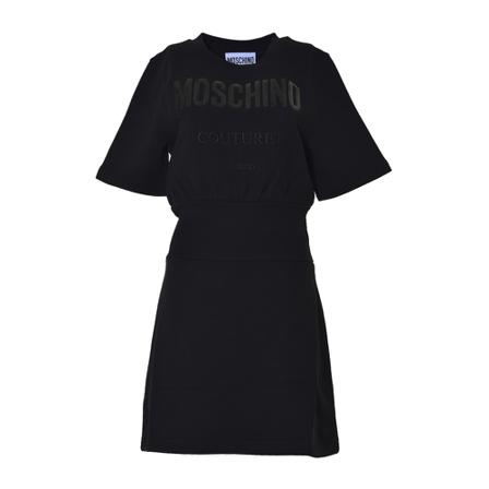 Moschino, Short Dresses Zwart, Dames, Maat:S