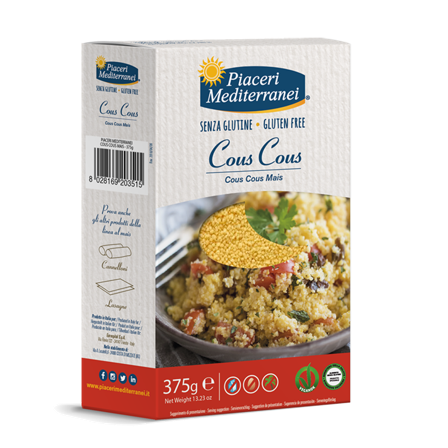 Piaceri Mediterranei Cous Cous Mais 375g