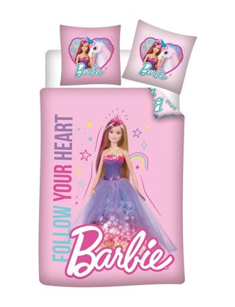 BrandMac Bed Linen Junior Barbie 067, 100X140, 40X45 Cm Multi/patterned