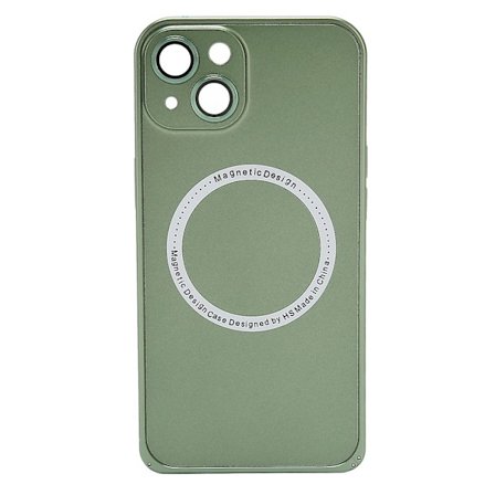 Magnetisk Telefoncover med Kameralinsebeskyttelse Mobiltelefon Beskyttelsesetui til MagSafe (FMY)