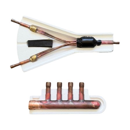 Giunto TWIN Samsung MXJ-2D2509K per collegamento 2 unità interne commerciali