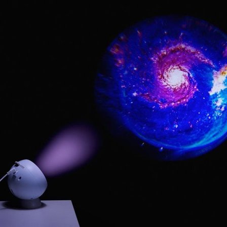 LED-projektor med 4 forskellige effekter