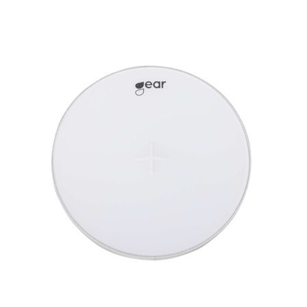 GEAR Langaton QI-laturi 220V 5W 1A - Valkoinen