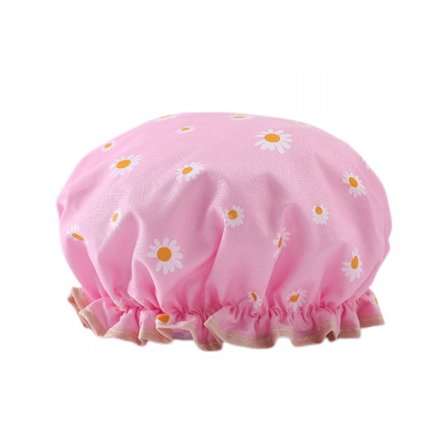 Duschmössor Dubbla Lager Badmössor Vattentäta Designade Satinfodrade Håller Håret Torrt