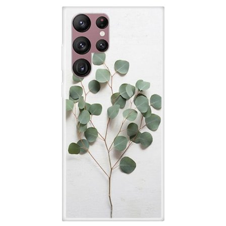 Deco Samsung Galaxy S22 Ultra skal - Blad