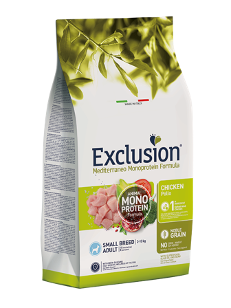 Exclusion Mediterraneo Monoprotein Formula Noble Grain Cibo Secco