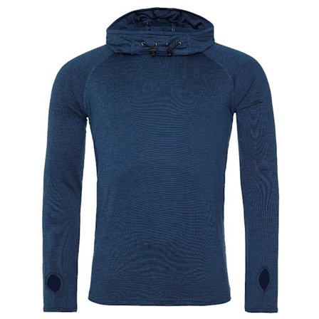 AWDis Just Cool Herr Cowl Neck Långärmad Baslager Topp XL Nav