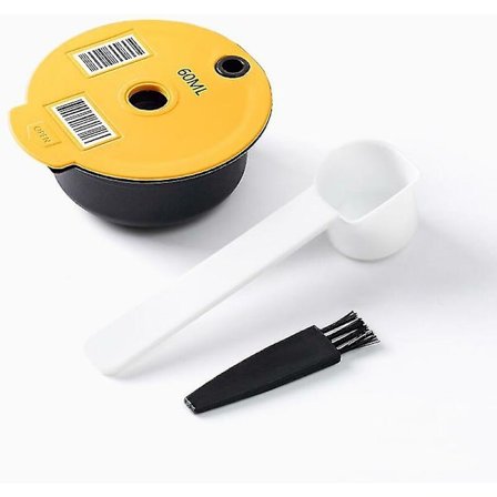 Autumn Promotion,icafilas 60/180 ml Återanvändbar kaffekapsel för Tassimo Bosch-maskin Påfyllningsbar filterkopp Pod Espressobryggare Livsmedelsklass 