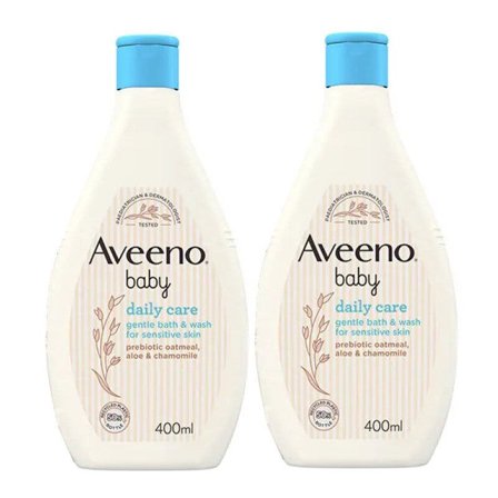 Aveeno Baby Fluid Detergente Corpo Bundle 2x400ml