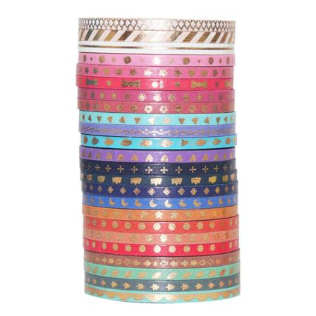 1 Set Washi Tape Vackert Mönster Presentförpackningsverktyg För Barn