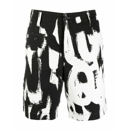 Alexander McQueen, Shorts Zwart, Heren, Maat:M