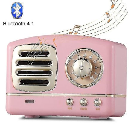 Retro Radio Bluetooth Speaker, Vintage Radio- Greadio Fm Radio Gift