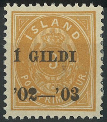 Island - AFA 23B - Ubrugt