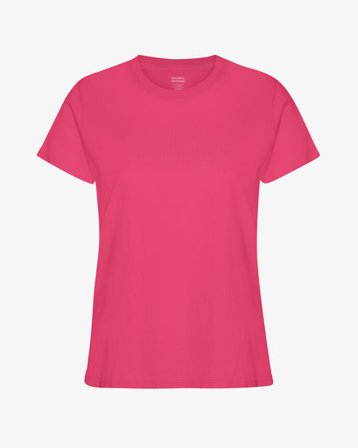 Women Light Organic Tee - Bubblegum Pink - Female - XS