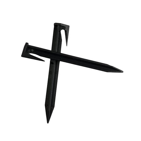 100 stk 12,5 cm Plastgrenser for plen, landskap, hage, gjerde
