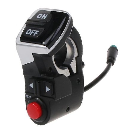 Sähköpotkulaudan ohjaustangon kytkin, vilkku ja ajovalon painike Kugoo M4 -sähköpotkulaudalle