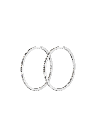 Charlotte Bonde STHLM Irma Eternity Amazon Hoops Smycken & klockor Dam Silver ONESIZE