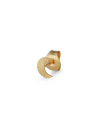 Reflectionhalfmoonstud Designers Jewellery Earrings Single Earring Gold Jane Koenig