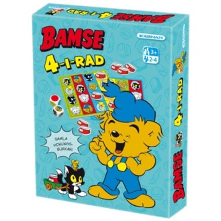 Barnspel Bamse 4 I Rad
