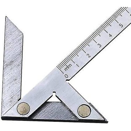 Keskipisteen Etsijä Viivoitin Neliö Tarkka Puutyömerkintätyökalu