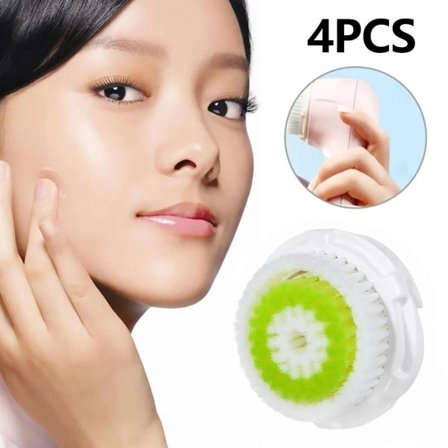 4 stykker universal ansiktsbehandling rens børste erstatning hoder for mia 1 2 3 Aria Prima