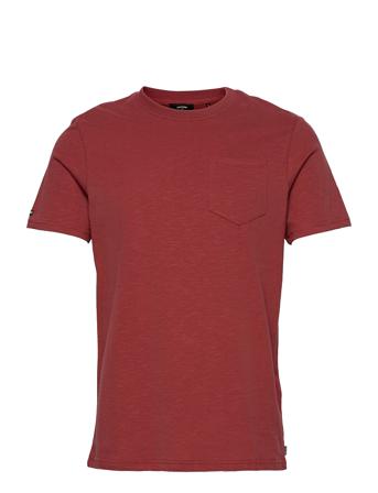 Authentic Cotton Tee Red Superdry