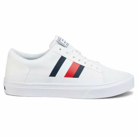 Tommy Hilfiger Sneakers , Wit , Heren , Maat: 40 EU