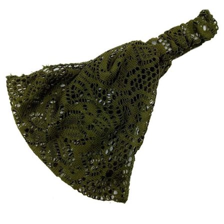 Otsapanta Leveä pitsinen pääpanta VIHREÄ