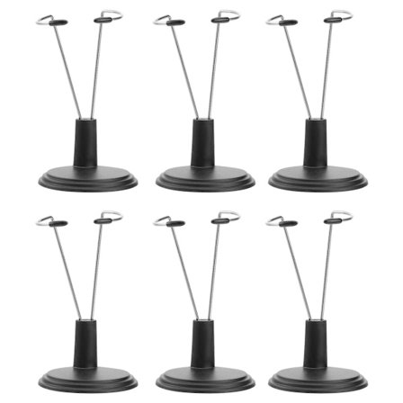 Stk. Metal Dukke Standere Dukke Støtte Stand Roterende Dukke Stand Dukke Stand Holder Figur Dukke Stand