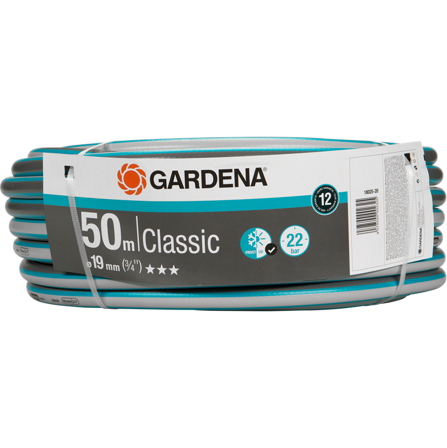Gardena Classic Slange 3/4" 50 m, Vanning