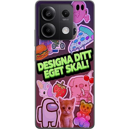 Design ditt eget Xiaomi Redmi Note 13 Mobildeksel