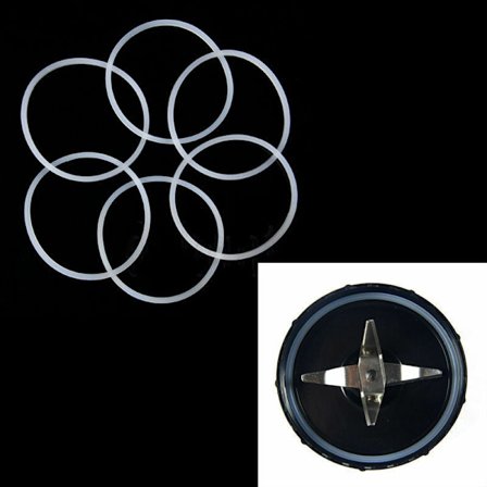 Magic Bullet Blender Forsegling, 6 stk. Blender Forsegling Udskiftning Blender Forsegling Udskiftning Tilbehørsdele Passer til Magic Bullet 250W