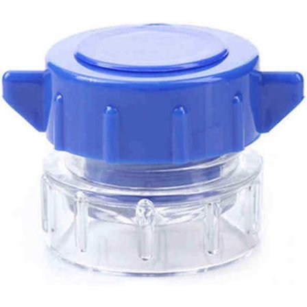 Tablettkross - Vrid och krossa tabletter - Liten mortel i locket - Kross tablettask - Medicinmortel