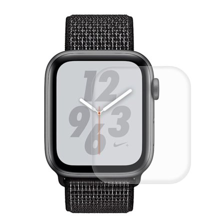 Apple Watch Series 4 44mm HAT PRINCE 3D silikooninen näyttö suojakalvo - Transparentti