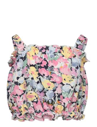 Kogsaga S/L Top Jrs Blus Tunika Multi/mönstrad Kids Only