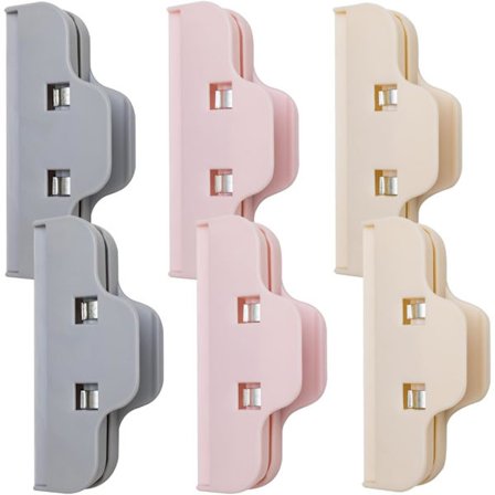 Chip Clip - Pålitelige Posespenner - Allsidige Posespenner for Chips - Enkle å Bruke Matklips - Slitesterk Chip-Tetter - Gjenbrukbare