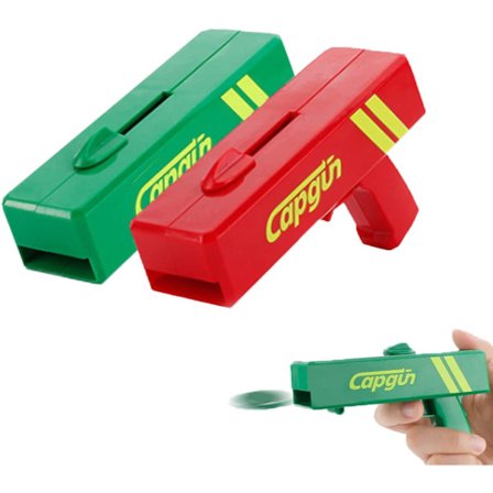 Ølkapselåbner, gave til mænd, legetøjspistol, kapselåbner til hjemmet