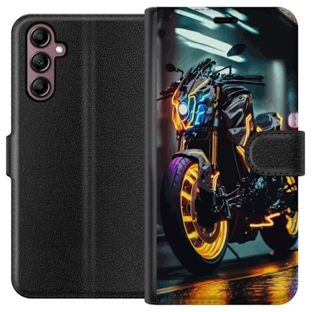 Yhteensopiva Lompakkokotelo Samsung Galaxy A14 5G Moottoripyörä