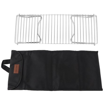 Taitettava nuotiogrilli, kannettava ruostumattomasta teräksestä valmistettu grilliritilä