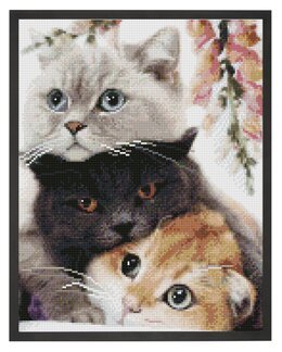 Diamond painting Katte - Varvikas