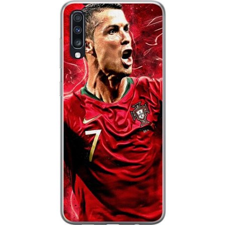 Kompatibel Mobilcover til Samsung Galaxy A70 Cristiano Ronaldo